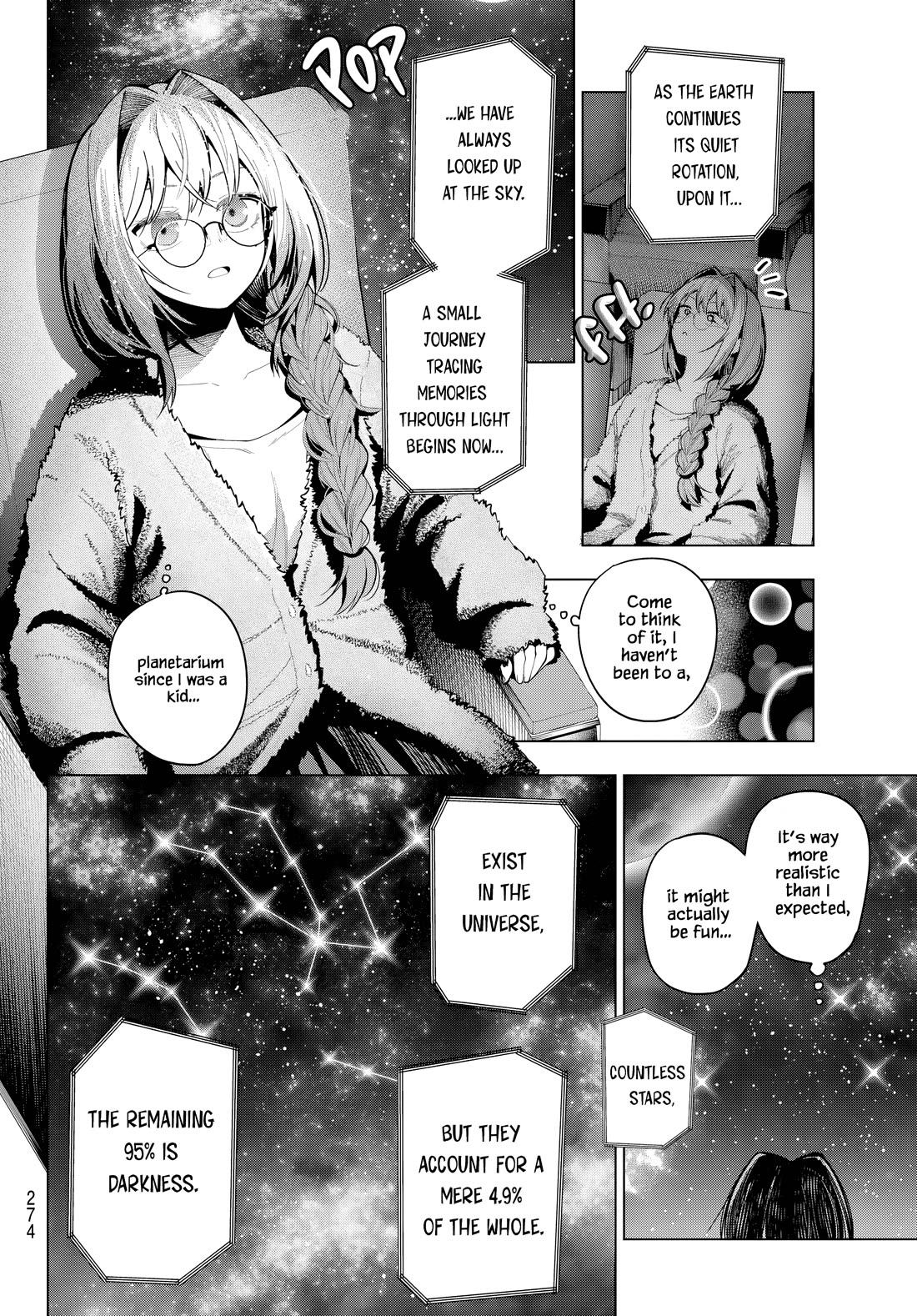 Finding the Girl Behind the Voice Chapter 101 page 13 - Chapter 101: Cosmic Latte.