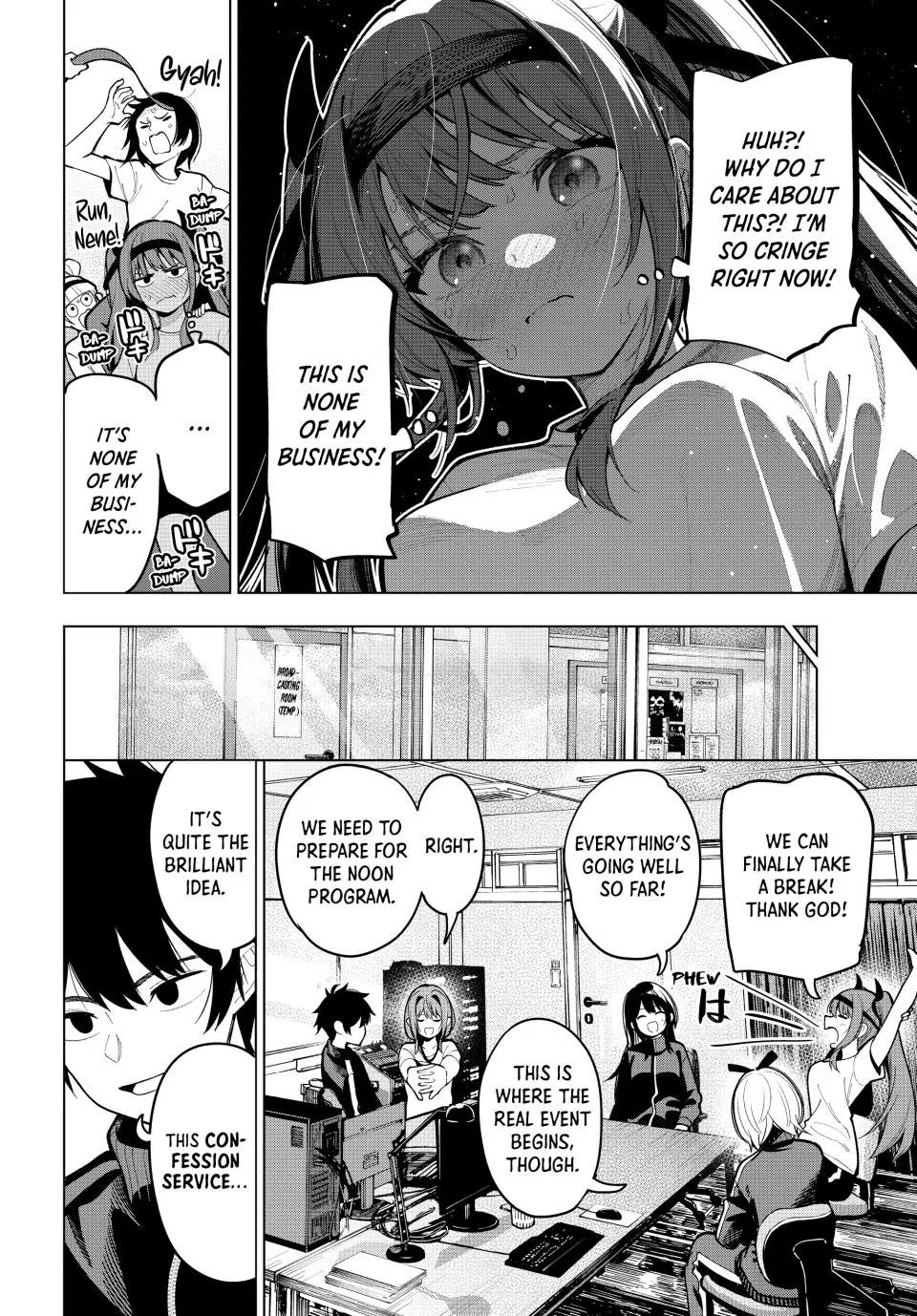 Finding the Girl Behind the Voice Chapter 11 page 16 - Chapter 11: The Adviser's Name Is Literally Lemon-chan