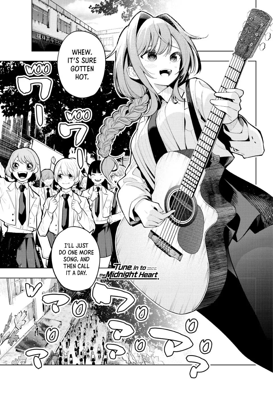 Finding the Girl Behind the Voice Chapter 17 page 1 - Chapter 17: This Is Very Hot, So Please Be Careful