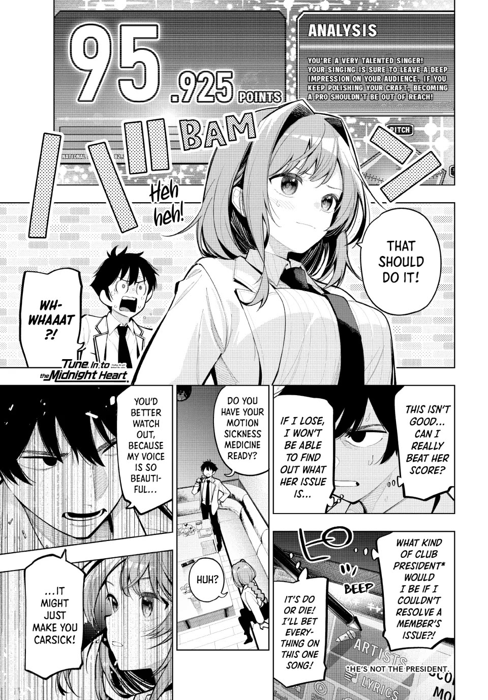 Finding the Girl Behind the Voice Chapter 18 page 1 - Chapter 18: 20 Points is Still Within the Margin of Error