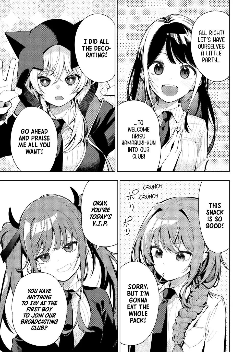 Finding the Girl Behind the Voice Chapter 2 page 1 - Chapter 2: A Message From Arisu Yamabuki