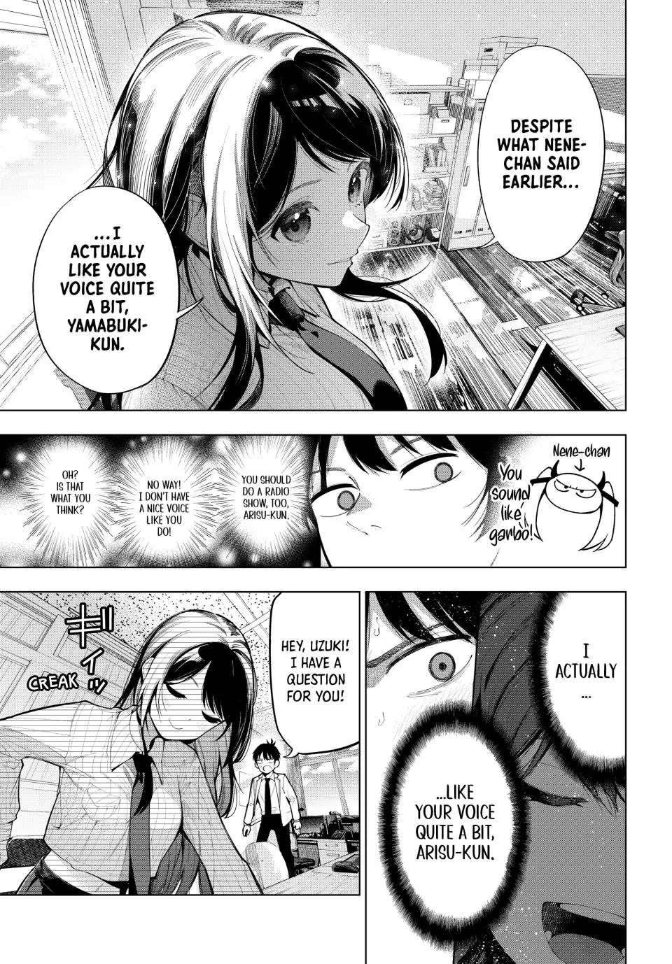 Finding the Girl Behind the Voice Chapter 2 page 13 - Chapter 2: A Message From Arisu Yamabuki