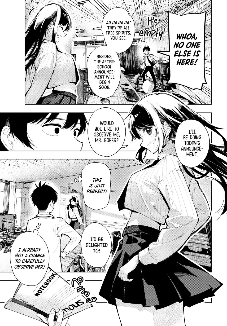 Finding the Girl Behind the Voice Chapter 2 page 9 - Chapter 2: A Message From Arisu Yamabuki