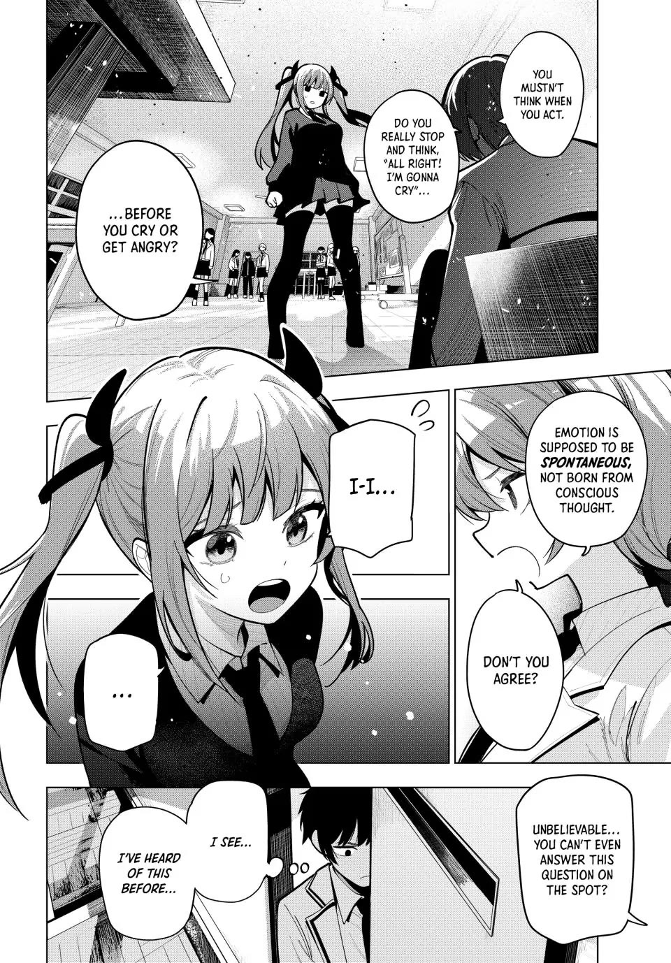 Finding the Girl Behind the Voice Chapter 20 page 12 - Chapter 20: Emotion Is a Spontaneous Process