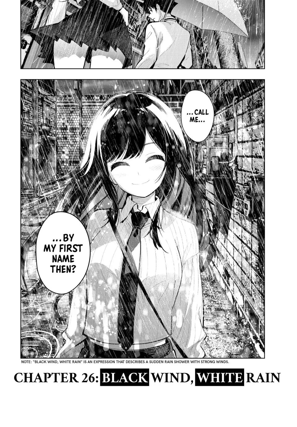 Finding the Girl Behind the Voice Chapter 26 page 20 - Chapter 26: Black Wind, White Rain