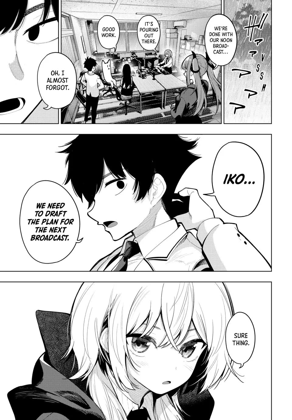 Finding the Girl Behind the Voice Chapter 26 page 3 - Chapter 26: Black Wind, White Rain
