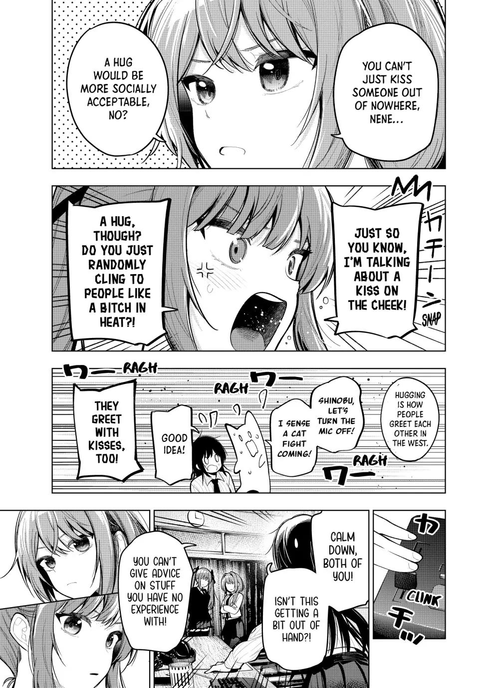 Finding the Girl Behind the Voice Chapter 27 page 12 - Chapter 27: Kiss or Hug