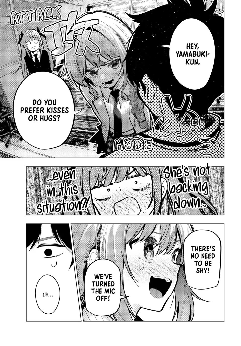 Finding the Girl Behind the Voice Chapter 27 page 16 - Chapter 27: Kiss or Hug