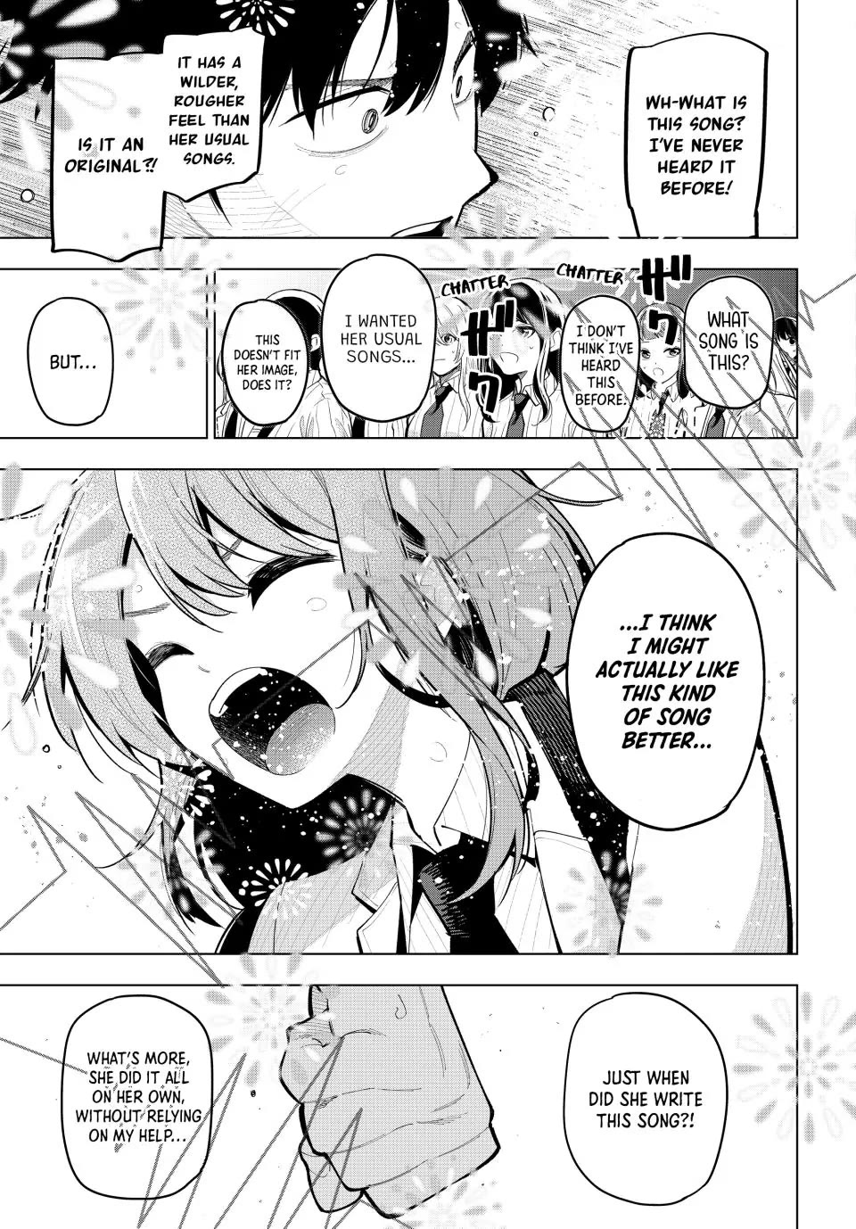 Finding the Girl Behind the Voice Chapter 28 page 17 - Chapter 28: While One Wasn't Looking