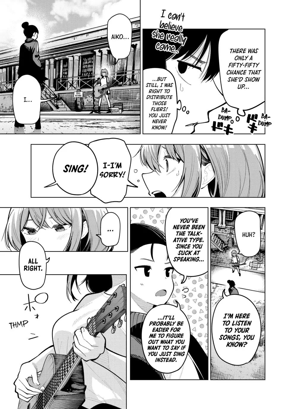 Finding the Girl Behind the Voice Chapter 31 page 15 - Chapter 31: In Rikka's Front Row