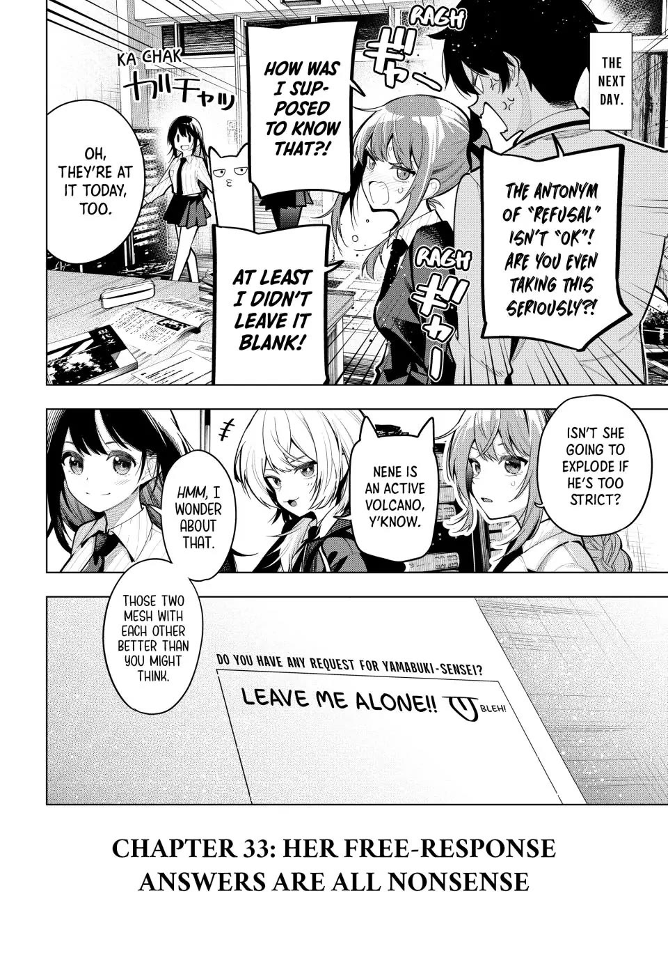 Finding the Girl Behind the Voice Chapter 33 page 20 - Chapter 33: Her Free-Response Answers Are All Nonsense