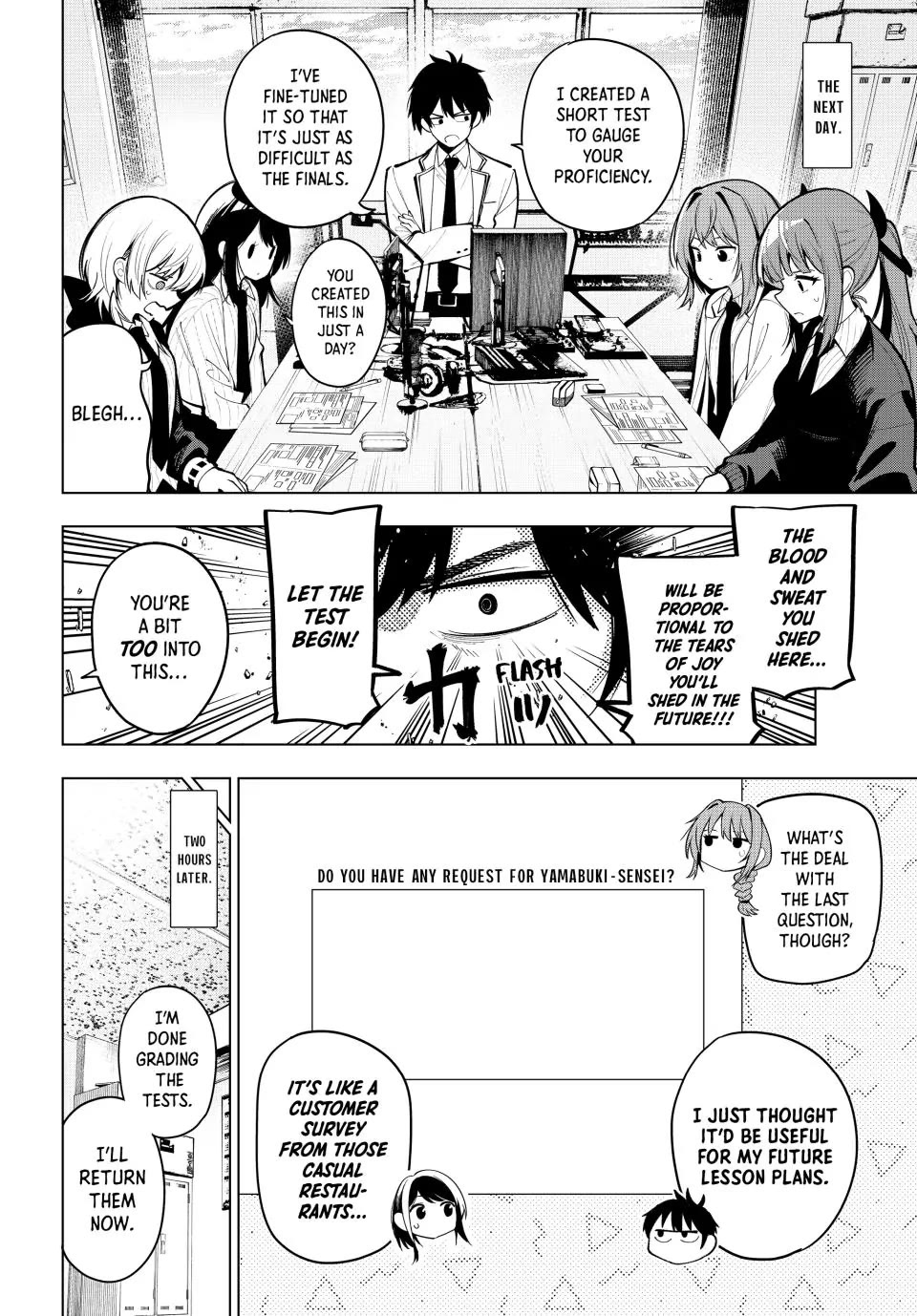 Finding the Girl Behind the Voice Chapter 33 page 8 - Chapter 33: Her Free-Response Answers Are All Nonsense