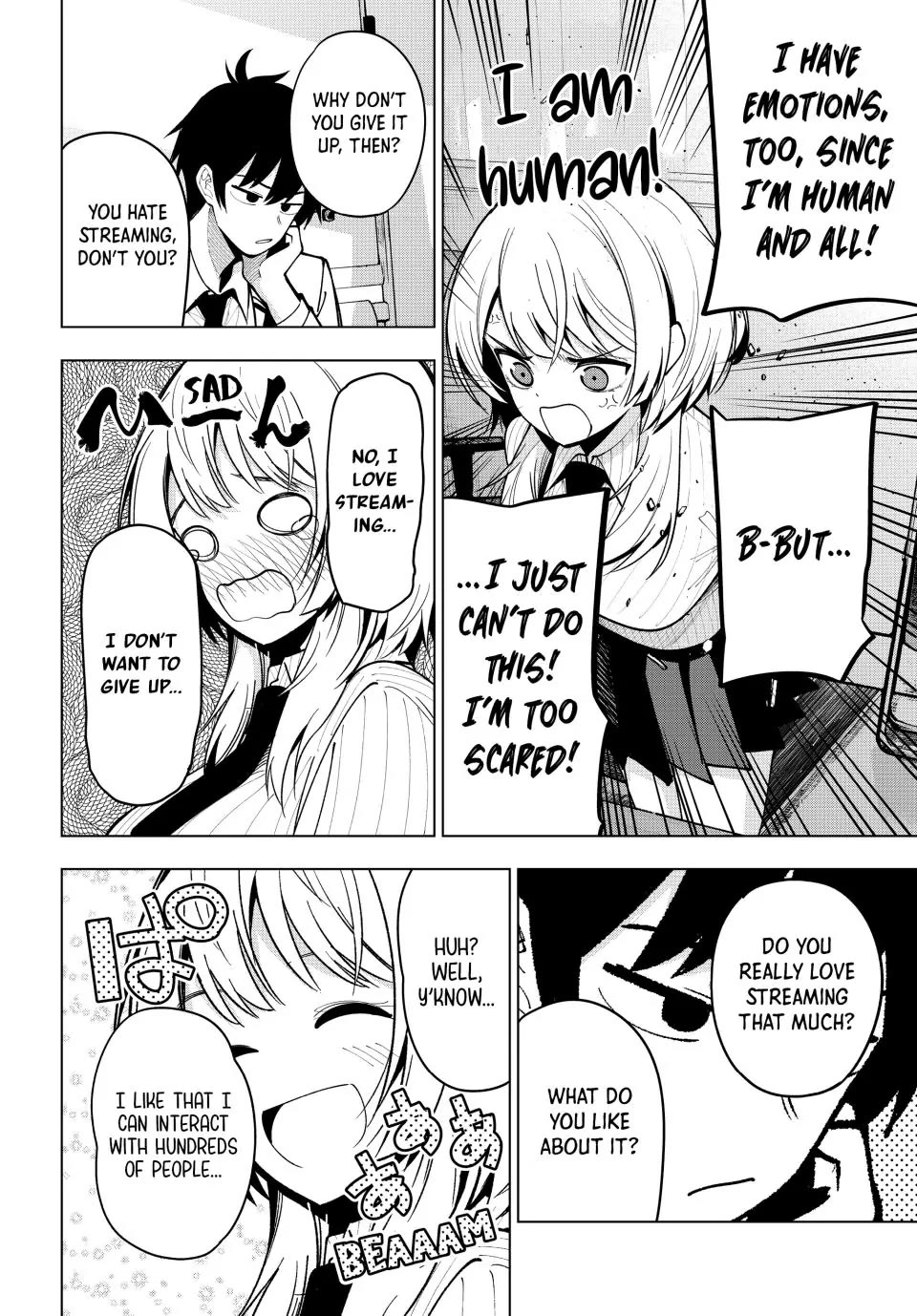 Finding the Girl Behind the Voice Chapter 8 page 12 - Chapter 8: I Can't Smile in Front of You!