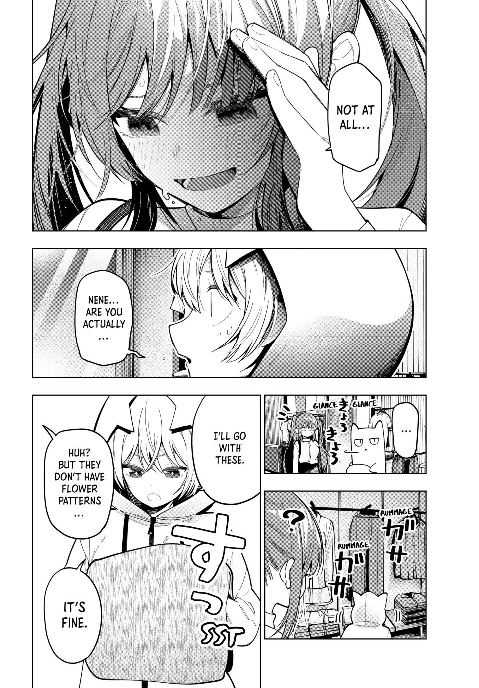 Finding the Girl Behind the Voice Chapter 85 page 12 - Chapter 85: GIRLS TUGGING AT EACH OTHER’S SLEEVES