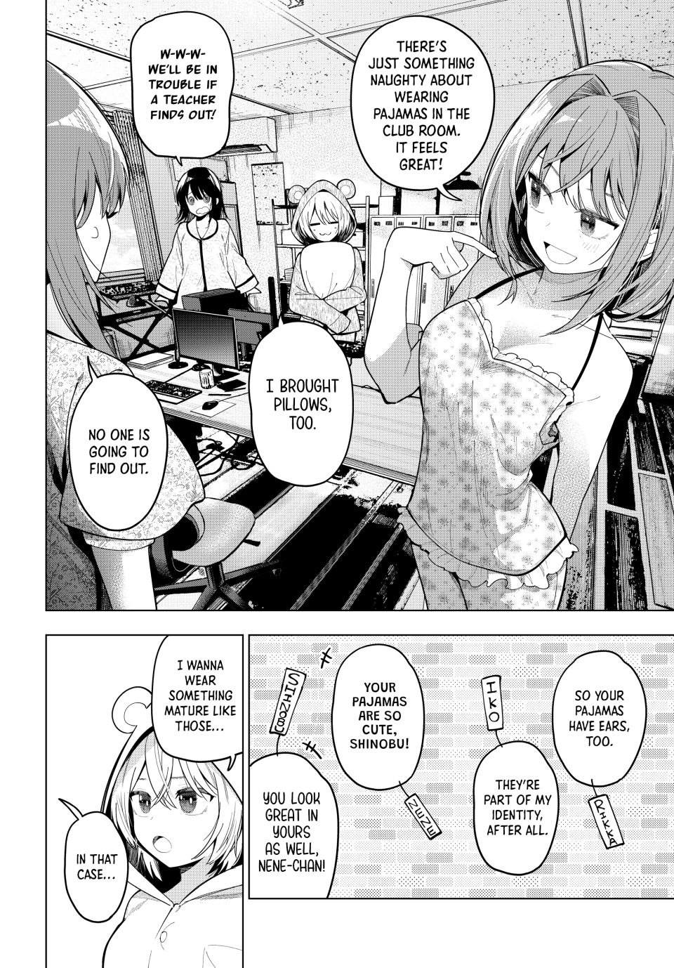 Finding the Girl Behind the Voice Chapter 85 page 15 - Chapter 85: GIRLS TUGGING AT EACH OTHER’S SLEEVES