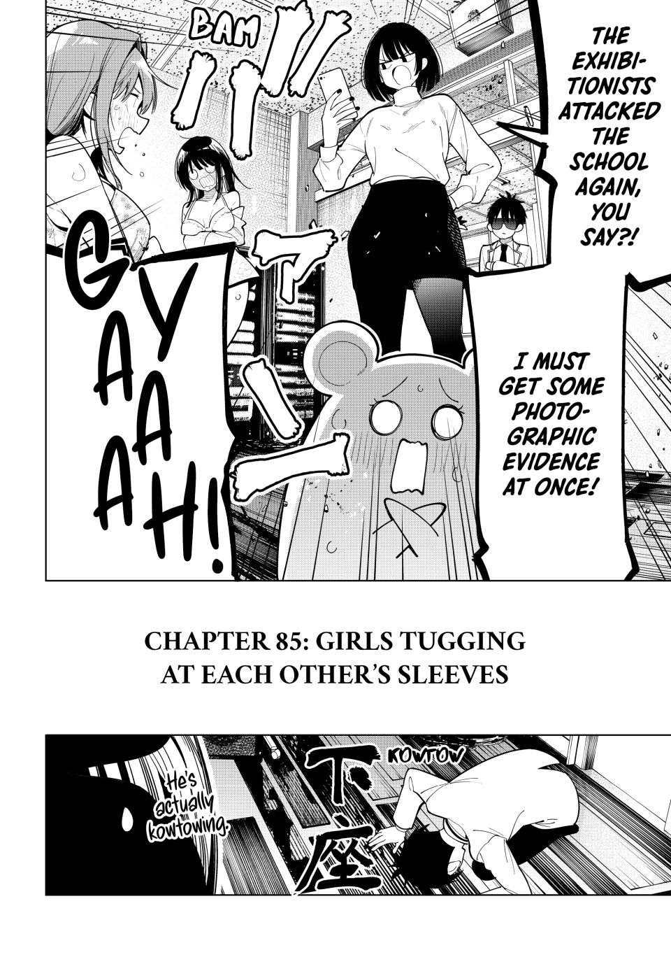 Finding the Girl Behind the Voice Chapter 85 page 19 - Chapter 85: GIRLS TUGGING AT EACH OTHER’S SLEEVES