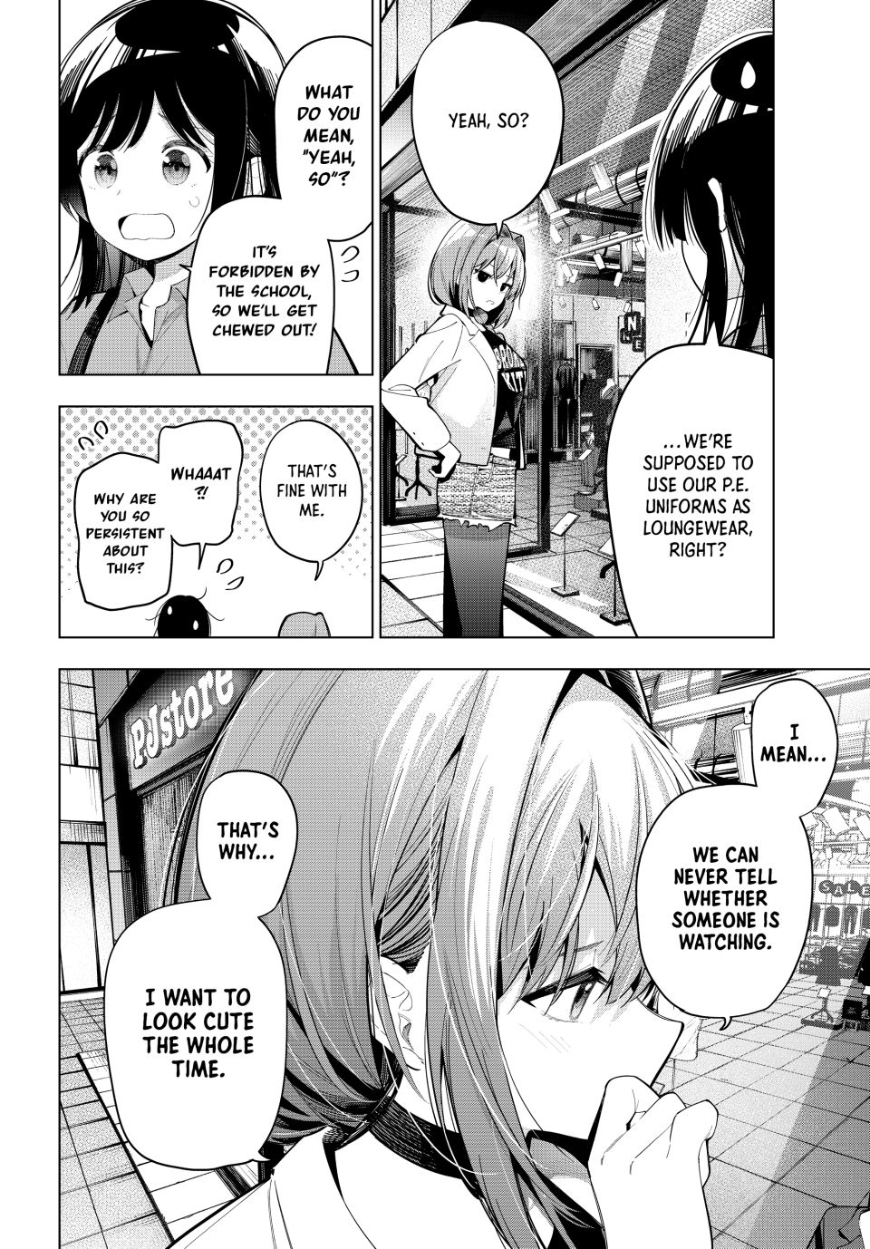 Finding the Girl Behind the Voice Chapter 85 page 4 - Chapter 85: GIRLS TUGGING AT EACH OTHER’S SLEEVES