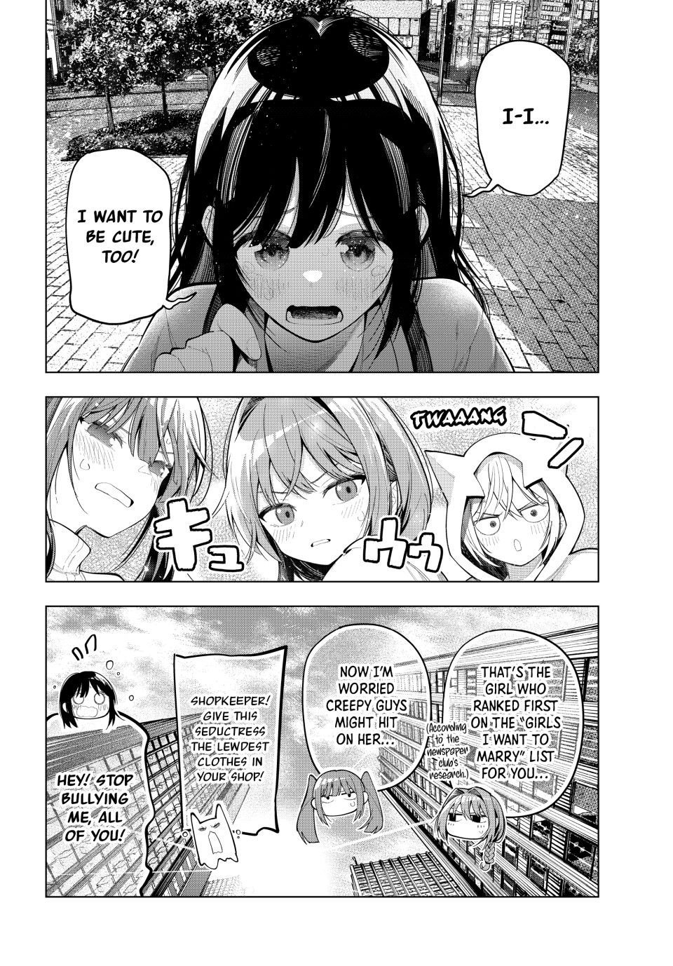 Finding the Girl Behind the Voice Chapter 85 page 6 - Chapter 85: GIRLS TUGGING AT EACH OTHER’S SLEEVES