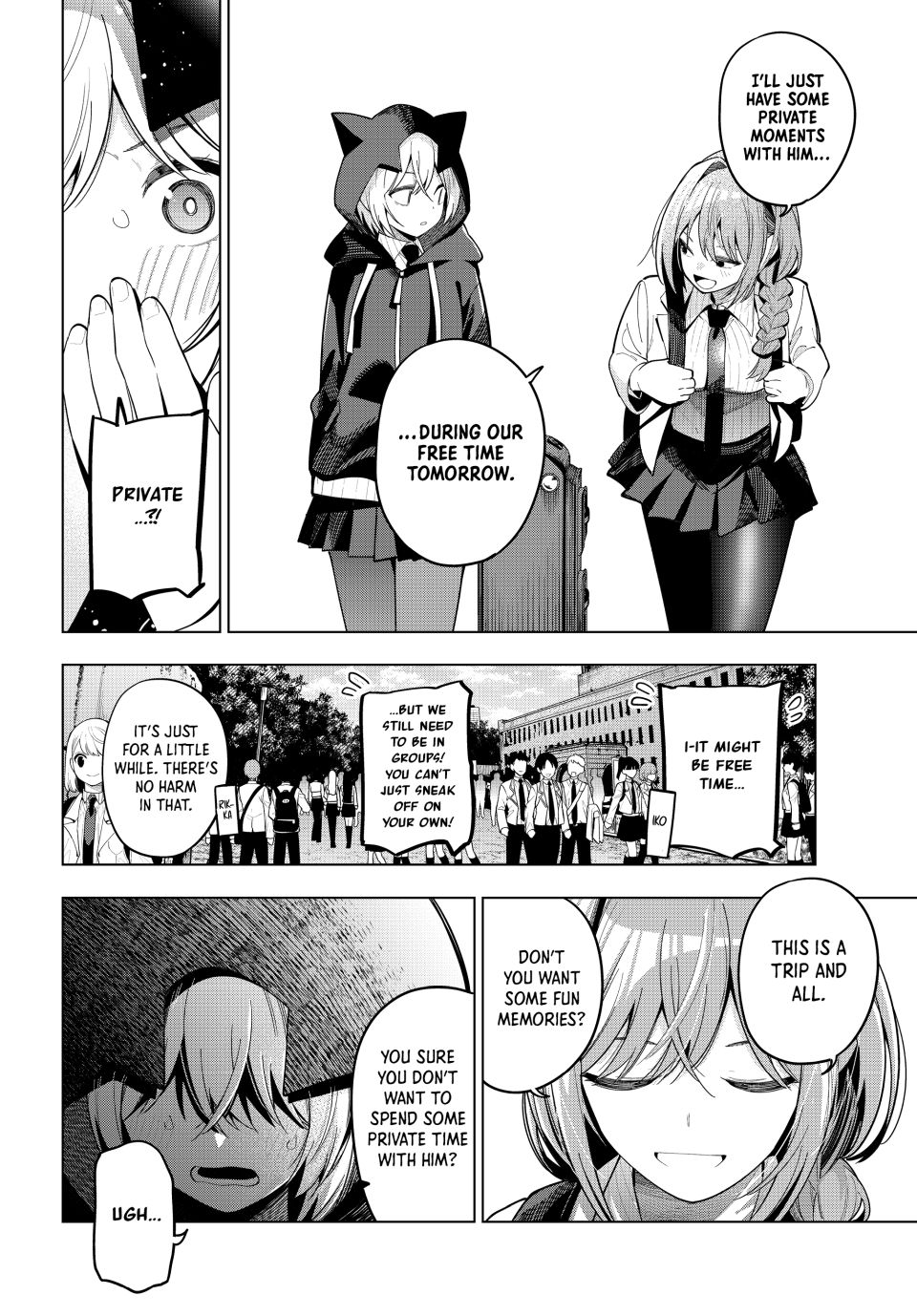 Finding the Girl Behind the Voice Chapter 87 page 12 - Chapter 87: GOODBYE, ALONE TIME