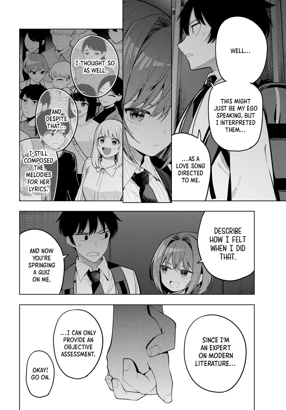 Finding the Girl Behind the Voice Chapter 89 page 10 - Chapter 89: I CAN’T TELL YOU