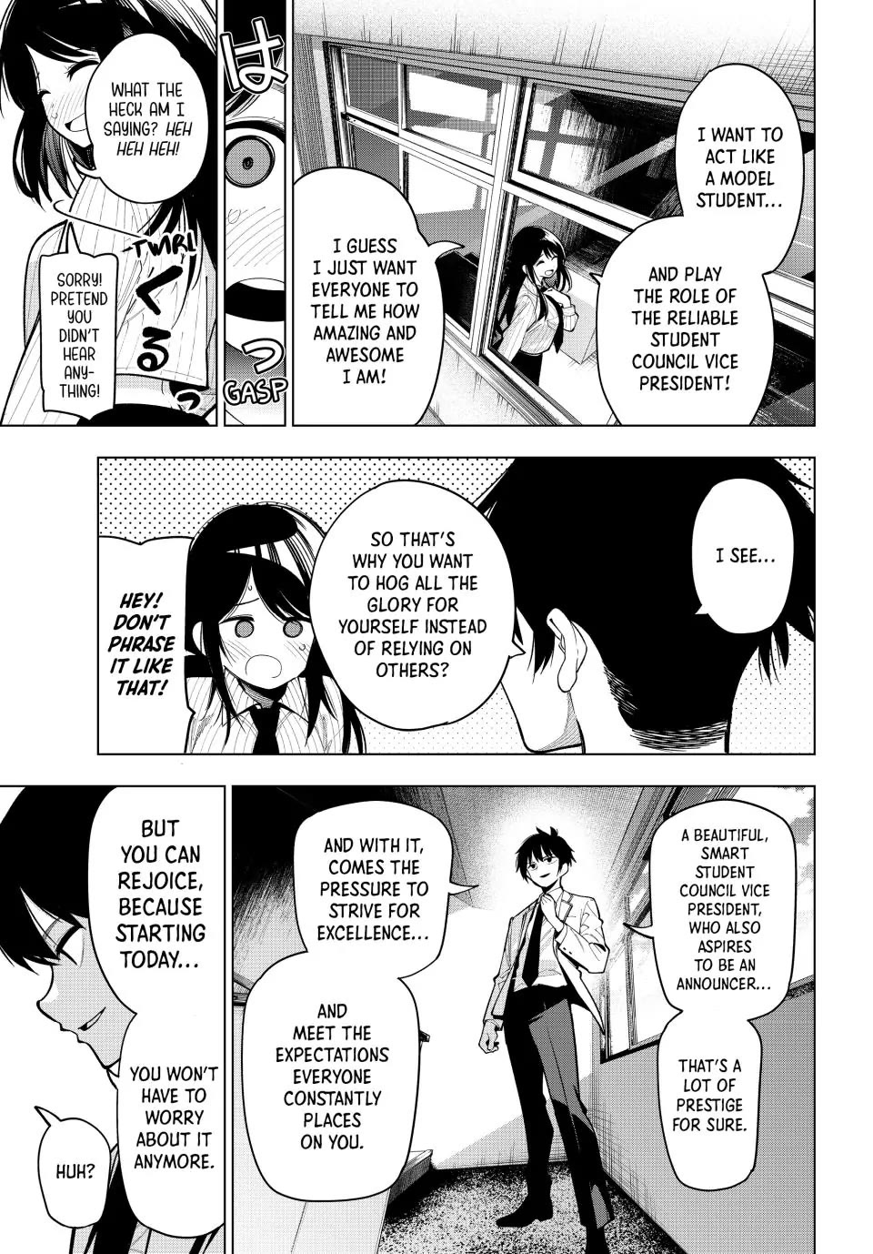 Finding the Girl Behind the Voice Chapter 9 page 17 - Chapter 9: All Alone With You Until Dark