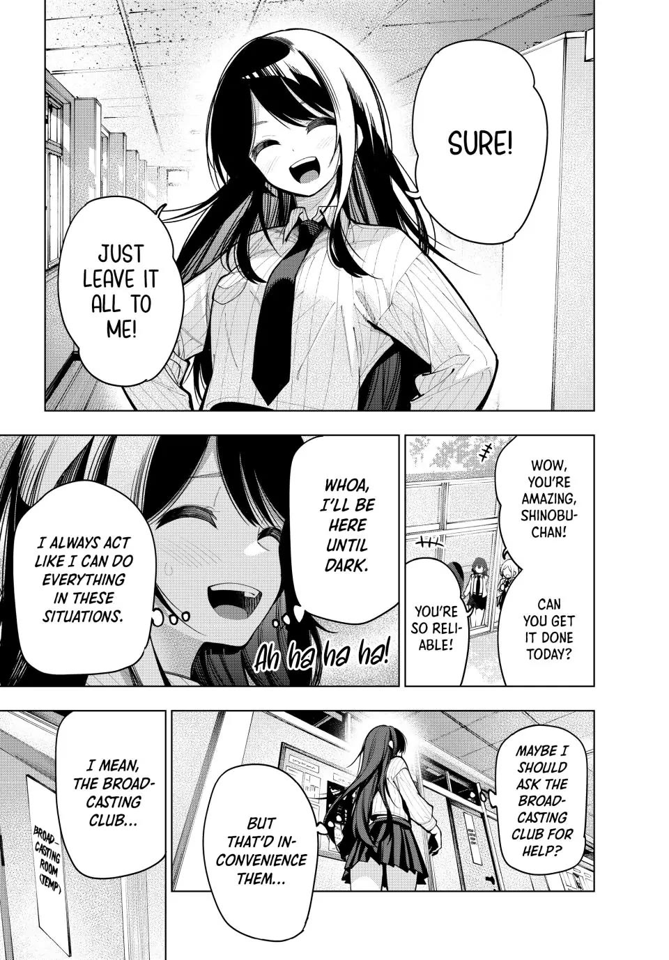 Finding the Girl Behind the Voice Chapter 9 page 6 - Chapter 9: All Alone With You Until Dark