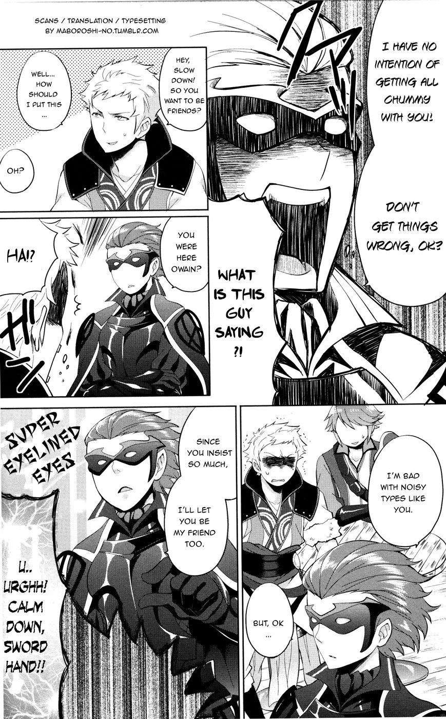 Fire Emblem Awakening - Comic Anthology Chapter 6 page 4 - Chapter 6 : Can I really make some friends?