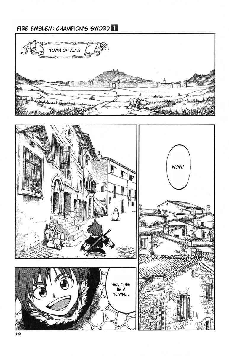 Fire Emblem - Hasha no Tsurugi Chapter 1 page 18 - Chapter 1: Brave Youth