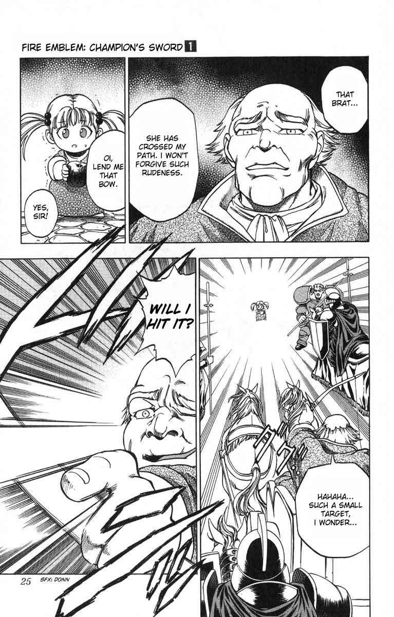 Fire Emblem - Hasha no Tsurugi Chapter 1 page 24 - Chapter 1: Brave Youth