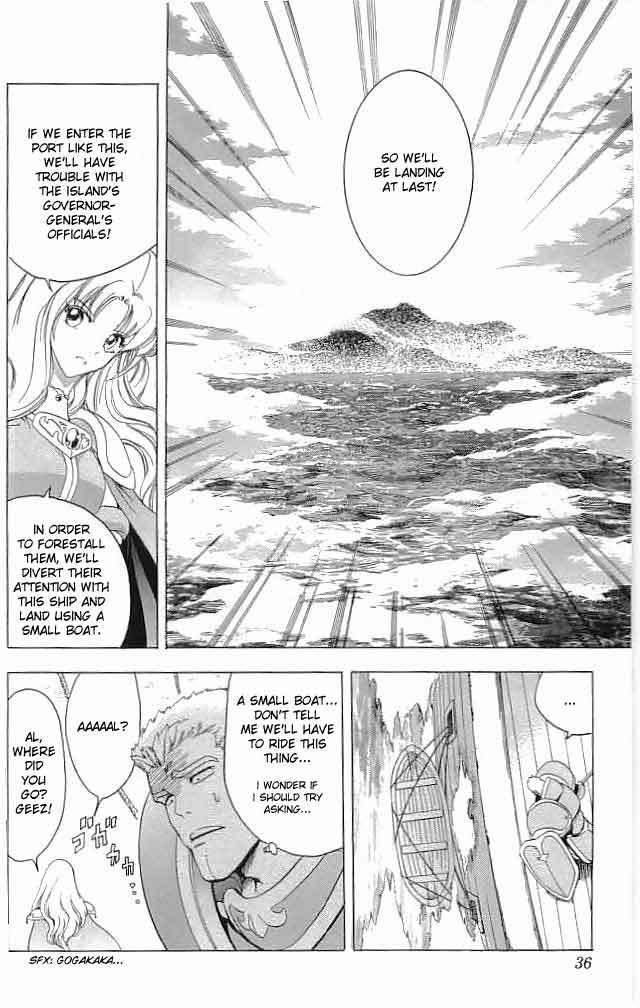Fire Emblem - Hasha no Tsurugi Chapter 13 page 35 - Chapter 13: Cross The Sea