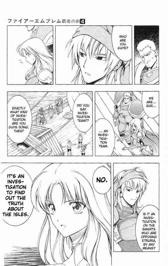 Fire Emblem - Hasha no Tsurugi Chapter 14 page 28 - Chapter 14: The Depths Of Hell