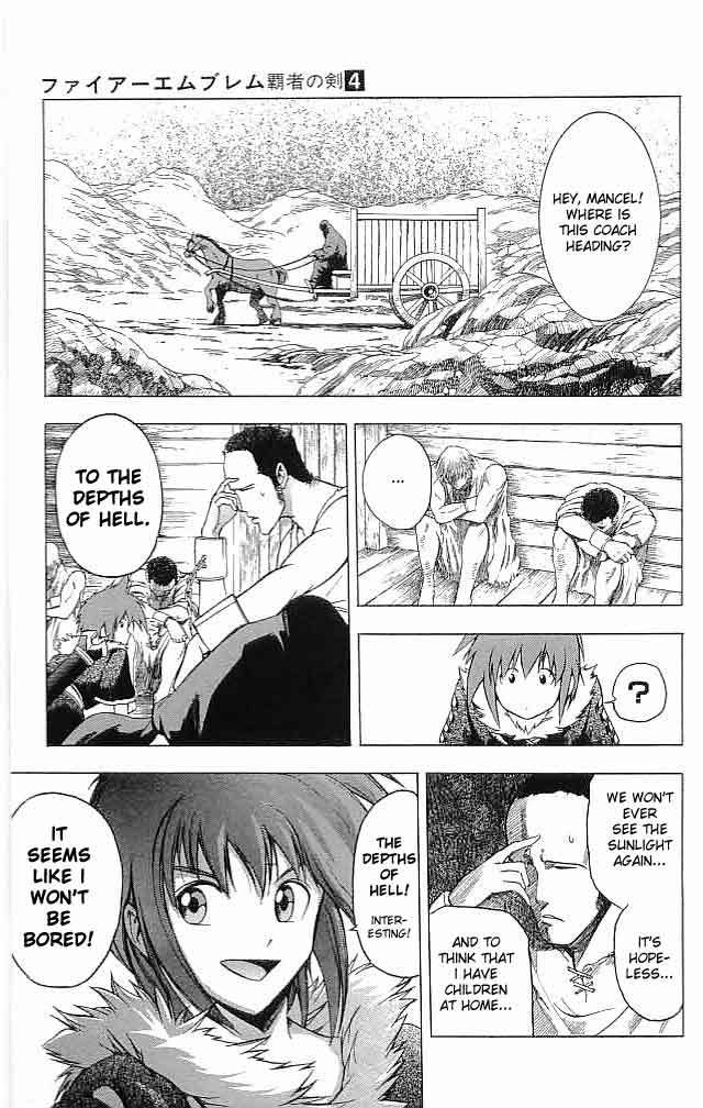 Fire Emblem - Hasha no Tsurugi Chapter 14 page 42 - Chapter 14: The Depths Of Hell