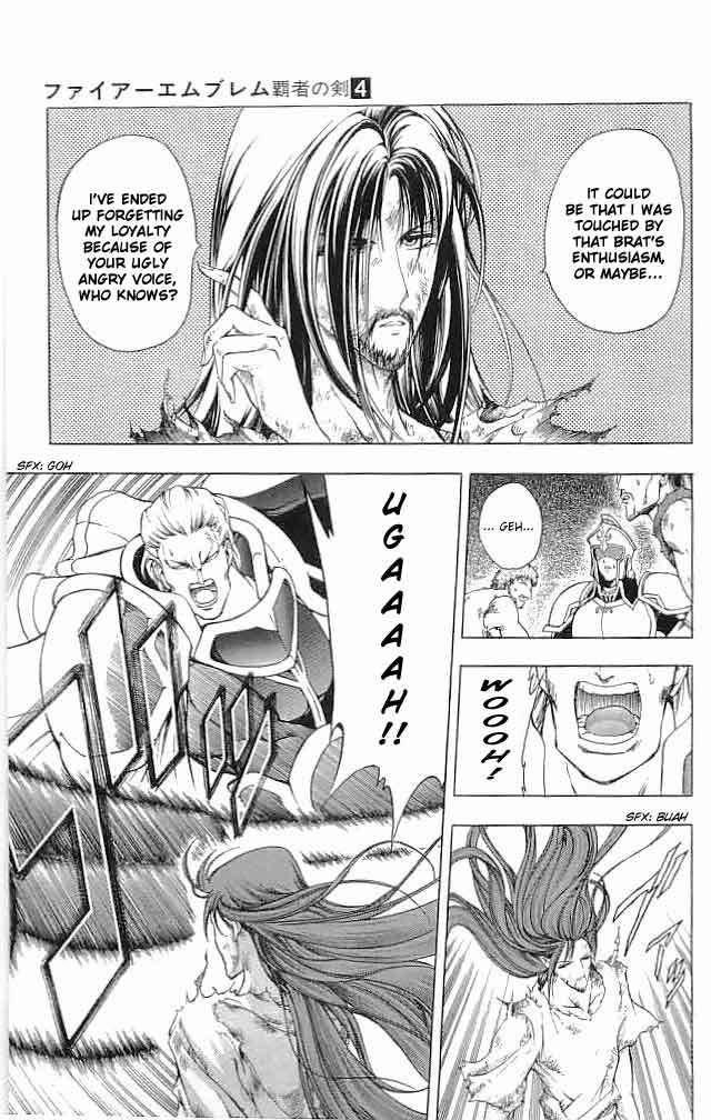 Fire Emblem - Hasha no Tsurugi Chapter 15 page 35 - Chapter 15: Mass Escape