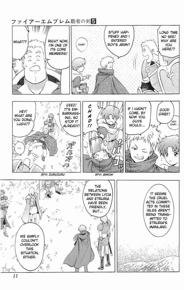 Fire Emblem - Hasha no Tsurugi Chapter 17 page 11 - Chapter 17: Governor-General's Offense and Defence