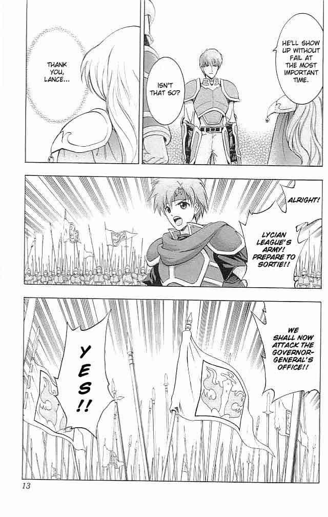 Fire Emblem - Hasha no Tsurugi Chapter 17 page 13 - Chapter 17: Governor-General's Offense and Defence