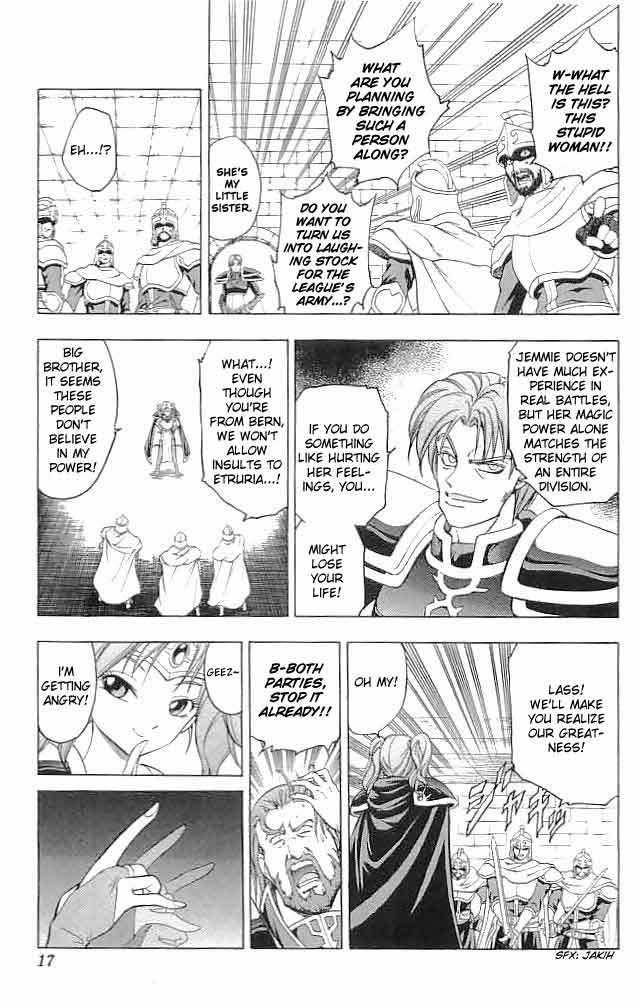 Fire Emblem - Hasha no Tsurugi Chapter 17 page 17 - Chapter 17: Governor-General's Offense and Defence