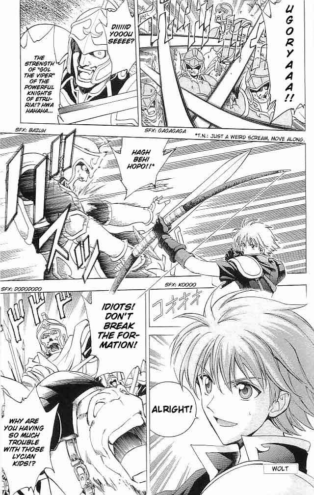 Fire Emblem - Hasha no Tsurugi Chapter 17 page 24 - Chapter 17: Governor-General's Offense and Defence
