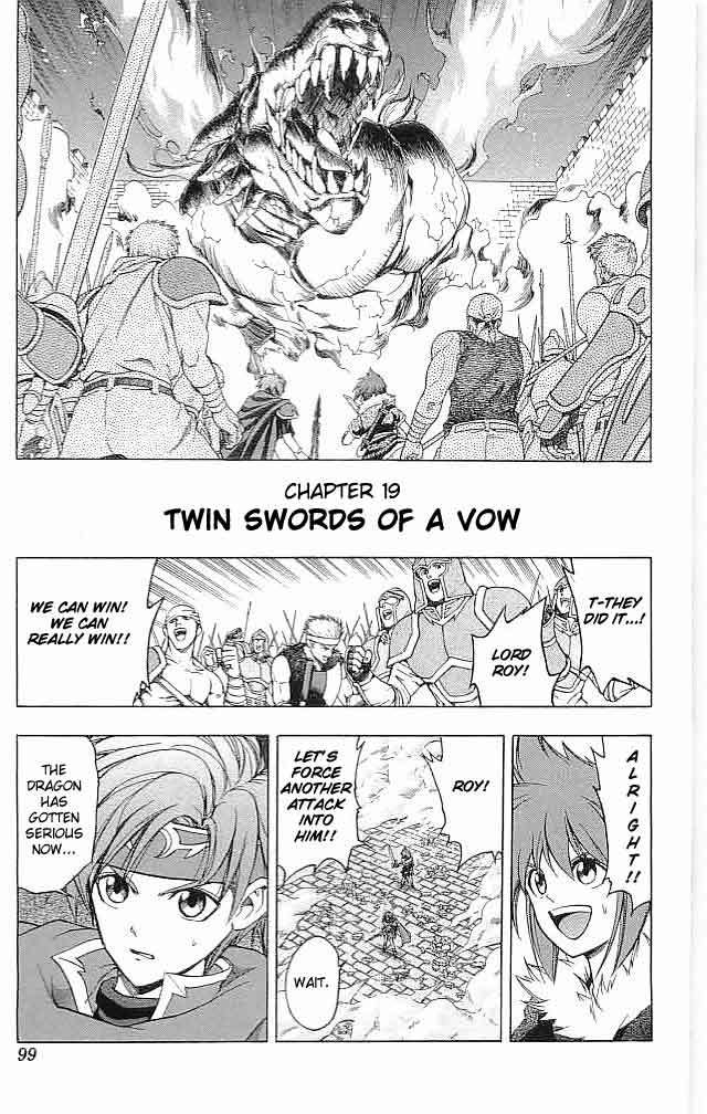 Fire Emblem - Hasha no Tsurugi Chapter 19 page 1 - Chapter 19: Twin Swords Of a Vow
