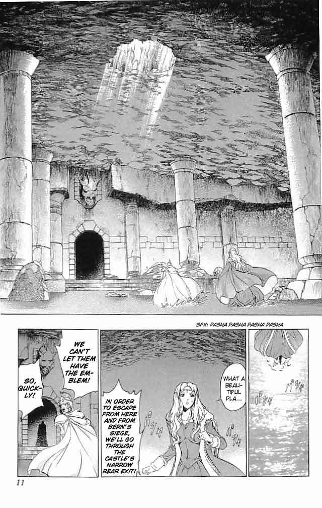 Fire Emblem - Hasha no Tsurugi Chapter 21 page 12 - Chapter 21: Shining Castle