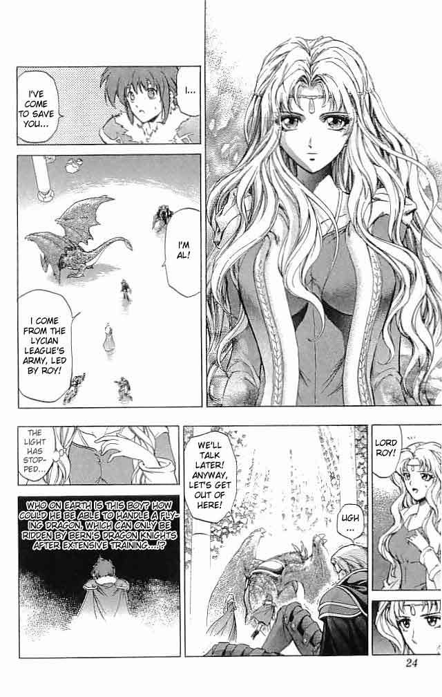 Fire Emblem - Hasha no Tsurugi Chapter 21 page 25 - Chapter 21: Shining Castle