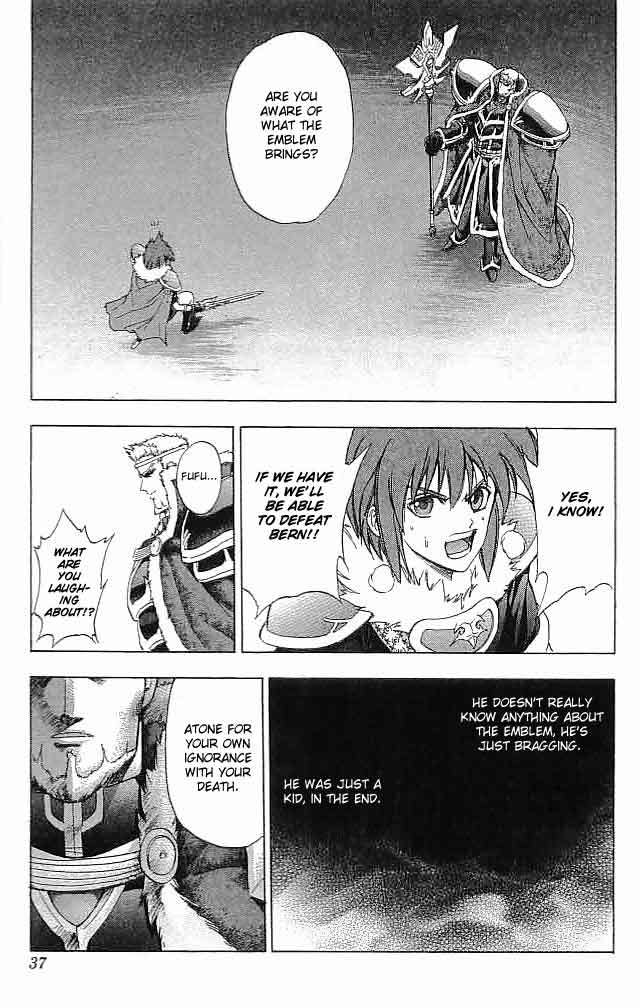 Fire Emblem - Hasha no Tsurugi Chapter 21 page 38 - Chapter 21: Shining Castle