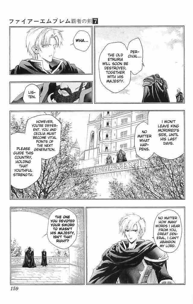 Fire Emblem - Hasha no Tsurugi Chapter 28 page 27 - Chapter 28: Shaken Kingdom