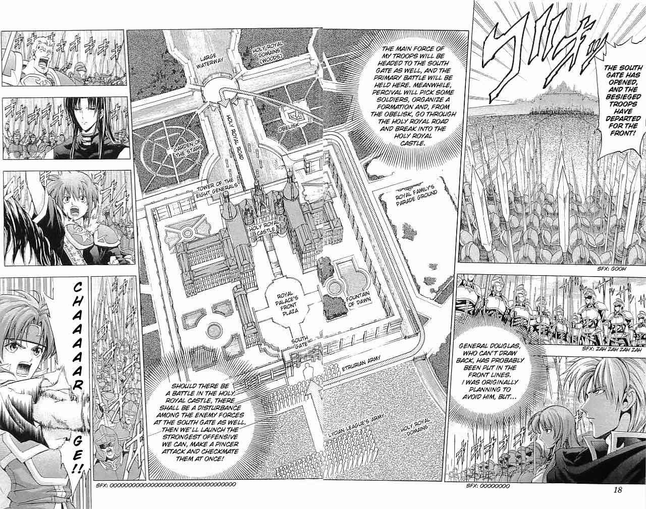 Fire Emblem - Hasha no Tsurugi Chapter 29 page 19 - Chapter 29: Battle In The Holy Royal Palace