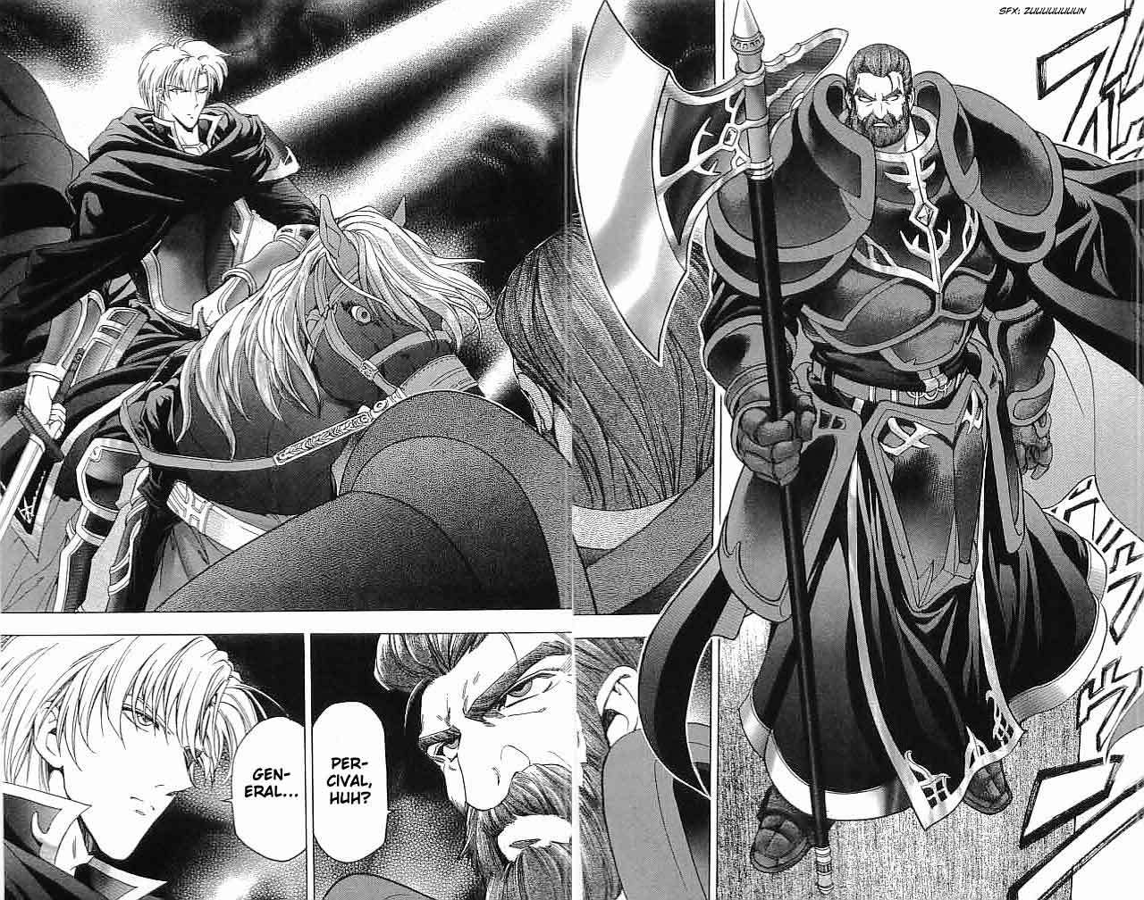 Fire Emblem - Hasha no Tsurugi Chapter 29 page 34 - Chapter 29: Battle In The Holy Royal Palace