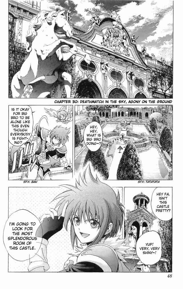 Fire Emblem - Hasha no Tsurugi Chapter 30 page 1 - Chapter 30: Deathmatch In The Sky, Agony On The Ground
