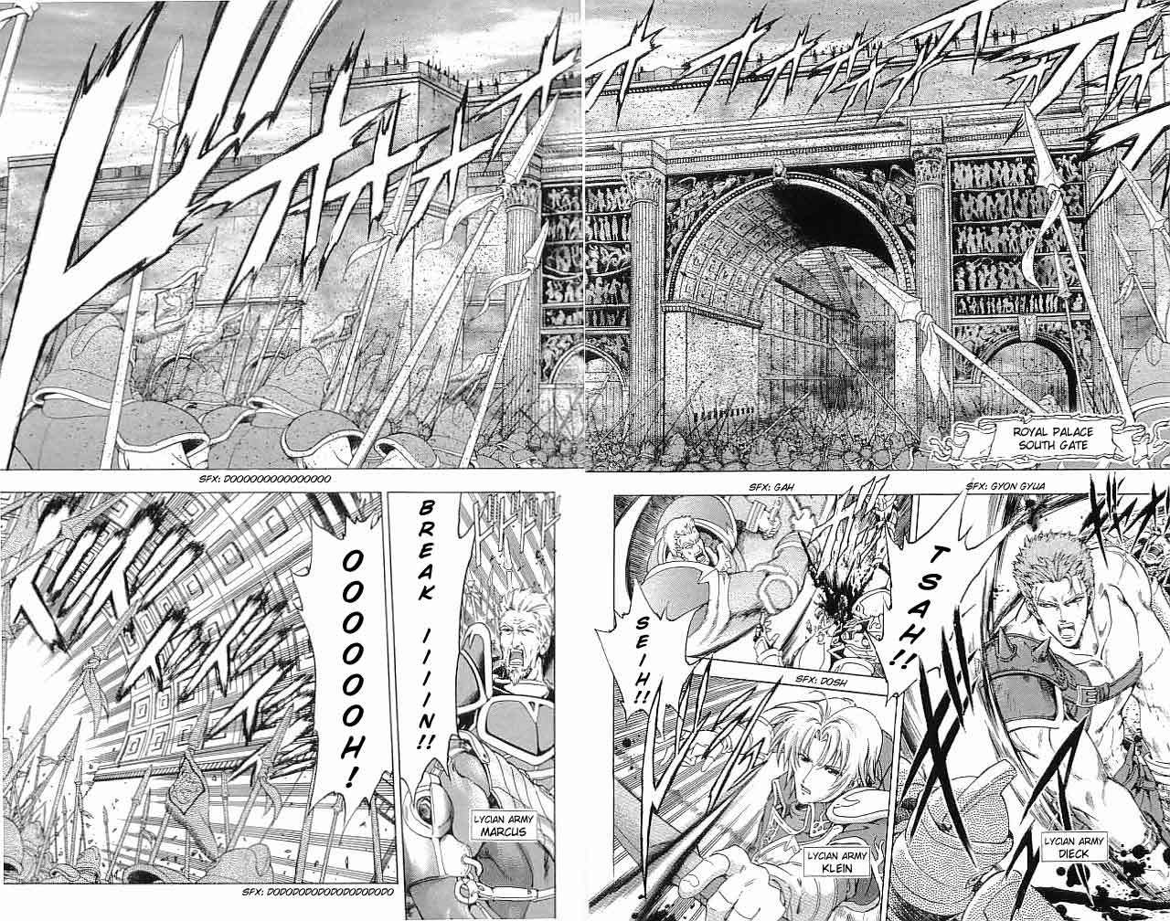 Fire Emblem - Hasha no Tsurugi Chapter 30 page 3 - Chapter 30: Deathmatch In The Sky, Agony On The Ground