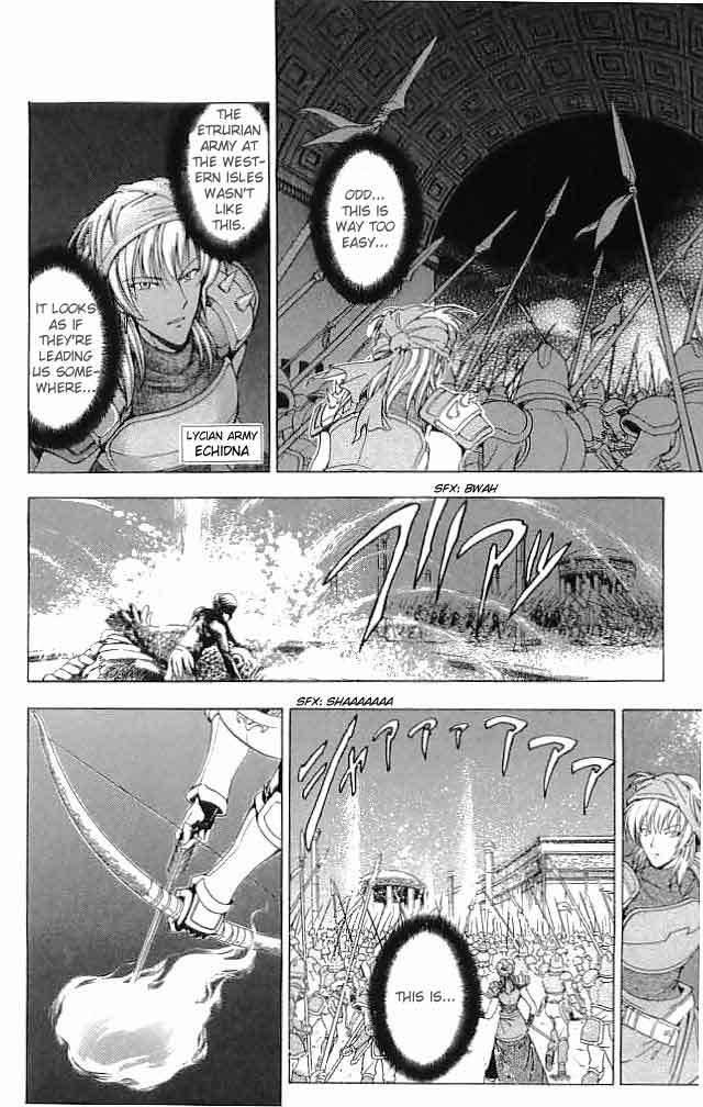 Fire Emblem - Hasha no Tsurugi Chapter 30 page 4 - Chapter 30: Deathmatch In The Sky, Agony On The Ground