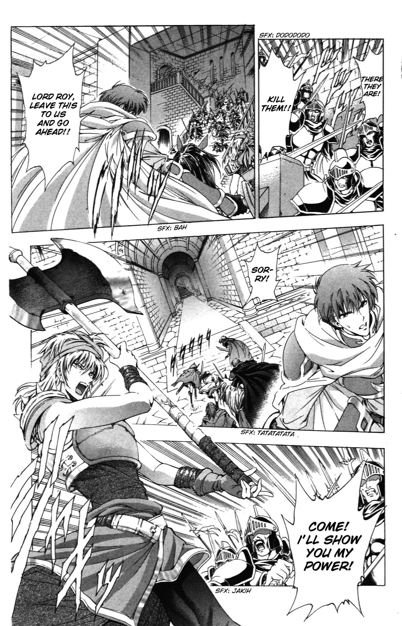 Fire Emblem - Hasha no Tsurugi Chapter 37 page 31 - Chapter 37: Royal Palace's Assault Team