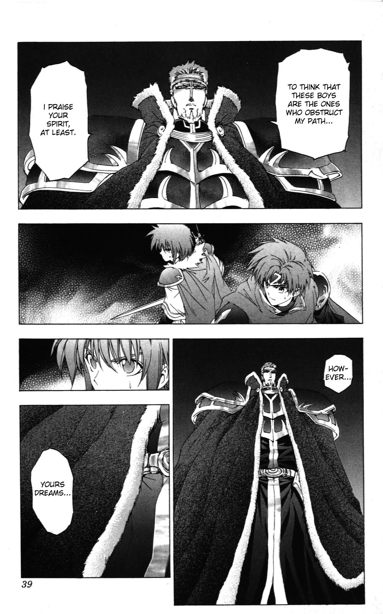Fire Emblem - Hasha no Tsurugi Chapter 37 page 38 - Chapter 37: Royal Palace's Assault Team