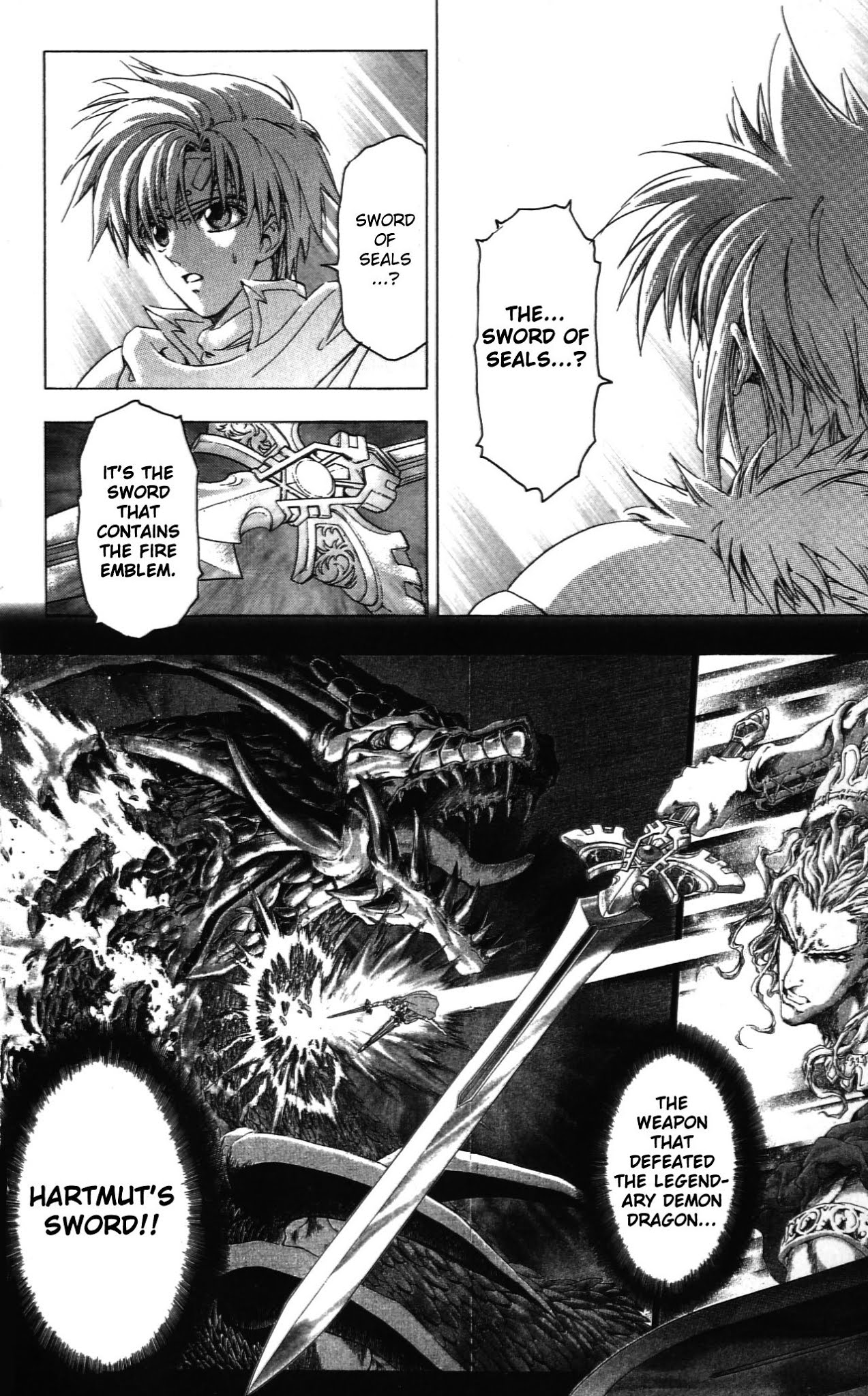Fire Emblem - Hasha no Tsurugi Chapter 37 page 41 - Chapter 37: Royal Palace's Assault Team